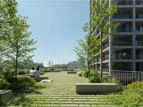 Two plus one-bedroom flat in the Fernão Magalhães Avenue development, a unique location with modern architecture. FM 127 consists of 334 flats, ranging from studio to three-bedroom, spread over 21 floors. The ground floor provides space for 3 shops w...