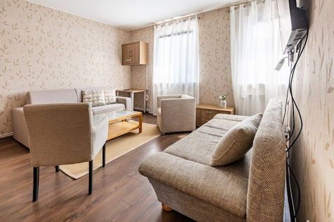 Welcome to our bright apartment in a quiet location, surrounded by a relaxing environment. Enjoy better air quality and convenient parking options, and get the best of both worlds in this unique accommodation. The apartment is only 5.6 km away from t...